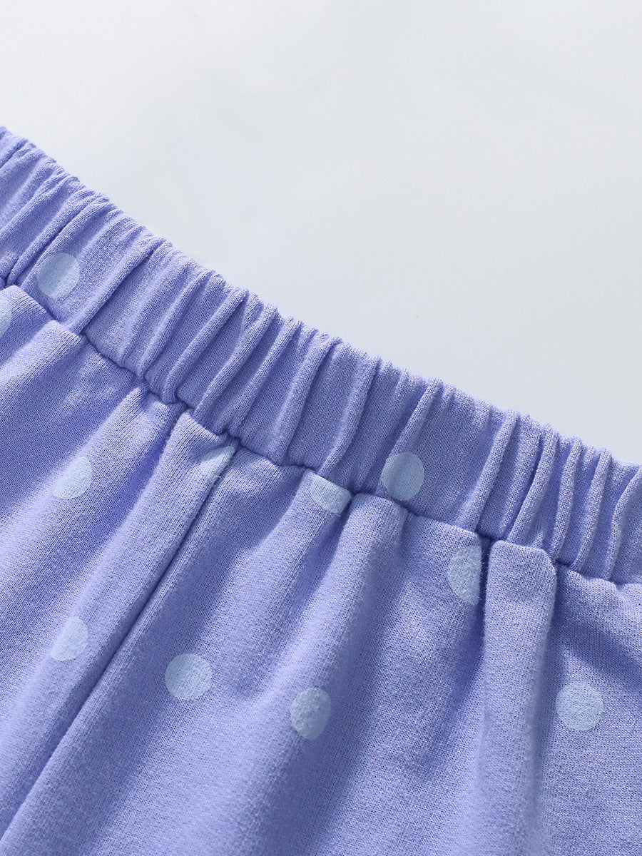 Summer Arrival Boys Cotton Casual Style Cartoon Giraffe Pattern Shorts-1